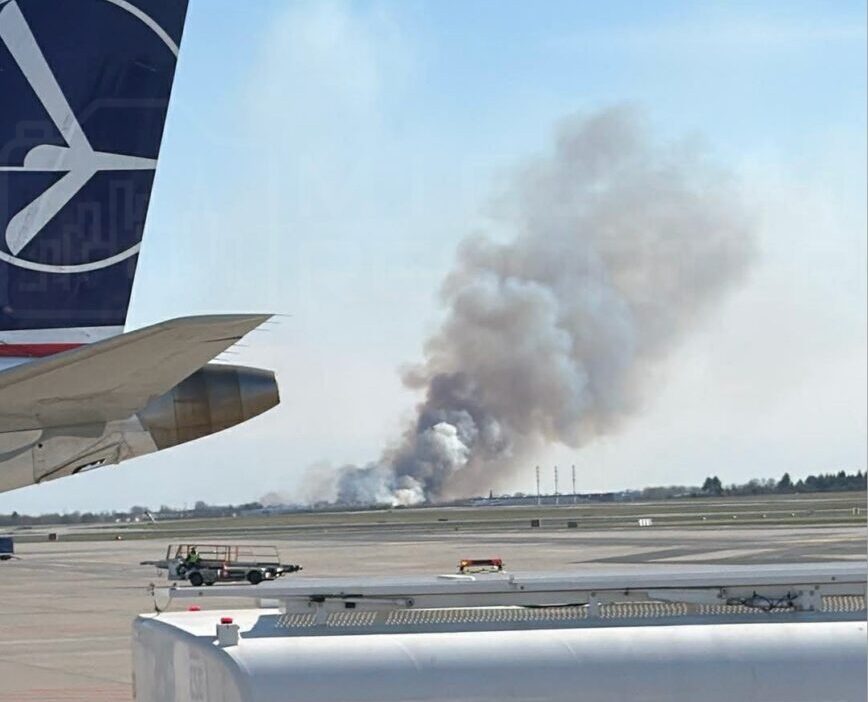 Varsova nin yakininda genis alanli orman yangini 57754