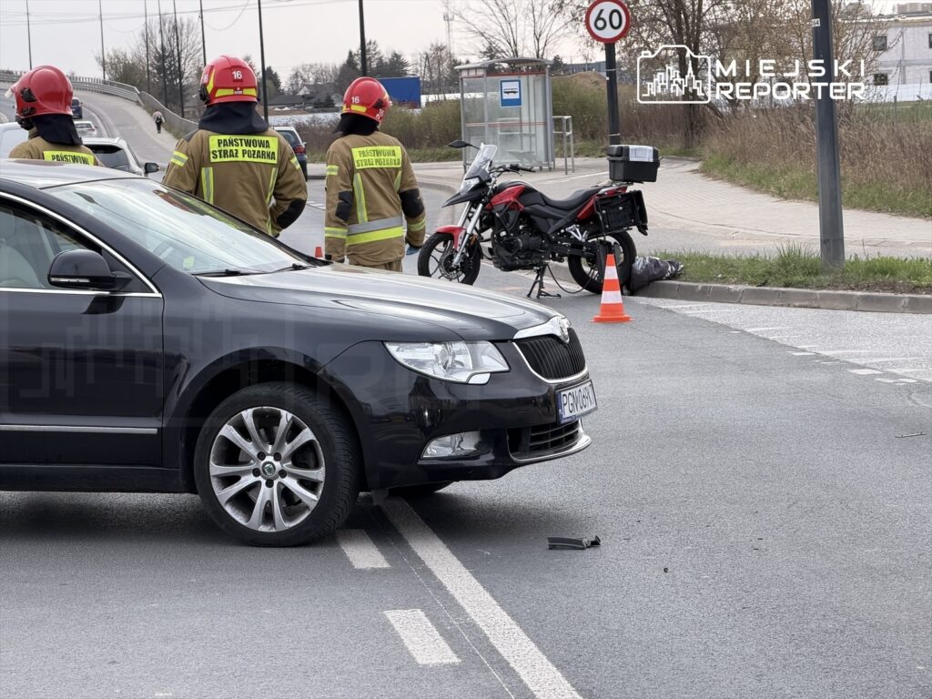 varsova sinirinda motosikletli kaza surucu hastaneye kaldirildi 58267