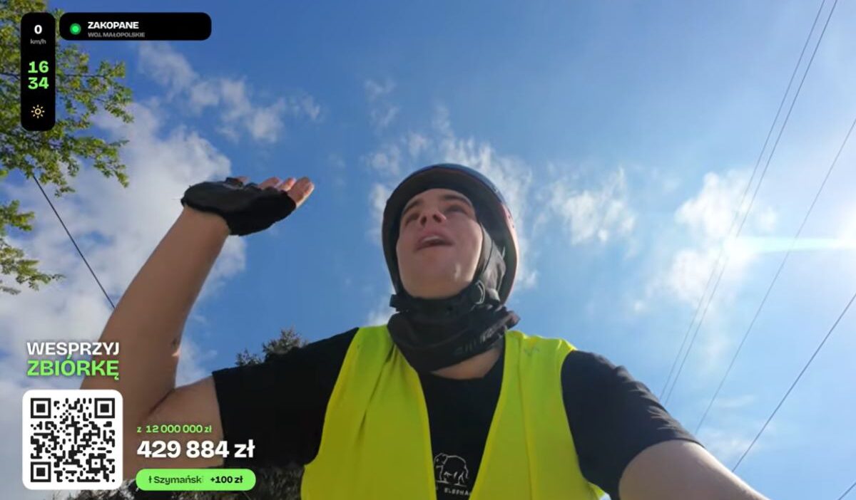 Influencer piotr hancke duchenne kas distrofisi hastasi maks i cin polonya yi bisikletle gececek 72334
