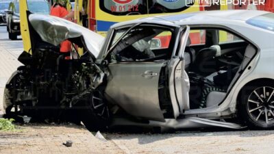 Konstancin jeziorna da trafik kazasi bir surucu hastaneye kaldirildi 71624