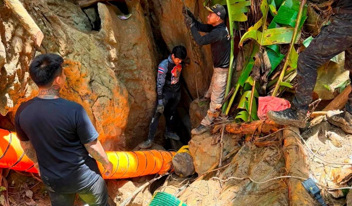 Laos ta magarada mahsur kalan 7 kisi i cin kurtarma operasyonu baslatildi 73086