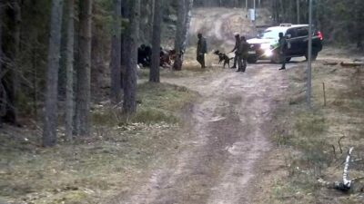 Litvanya da ormanda i ki ceset bulundu gocmen kacakciligi suphesi 67925
