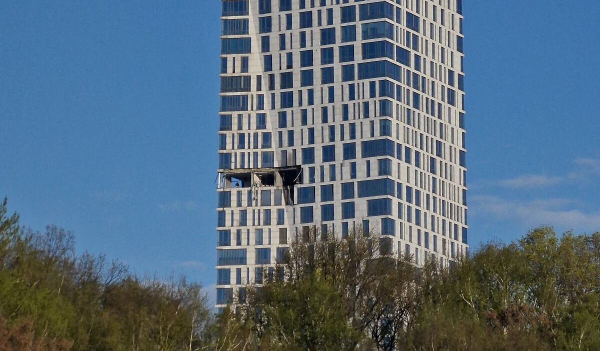 Moskova da dron saldirisi mosfilm tower hedef alindi 68360