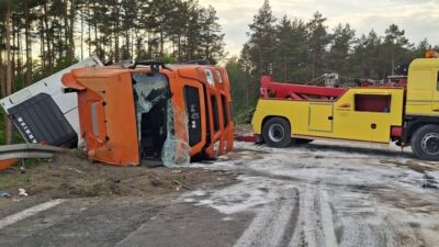 Ostr w mazowiecka da s8 ile dk 50 baglantisinda trafik kazasi 72223