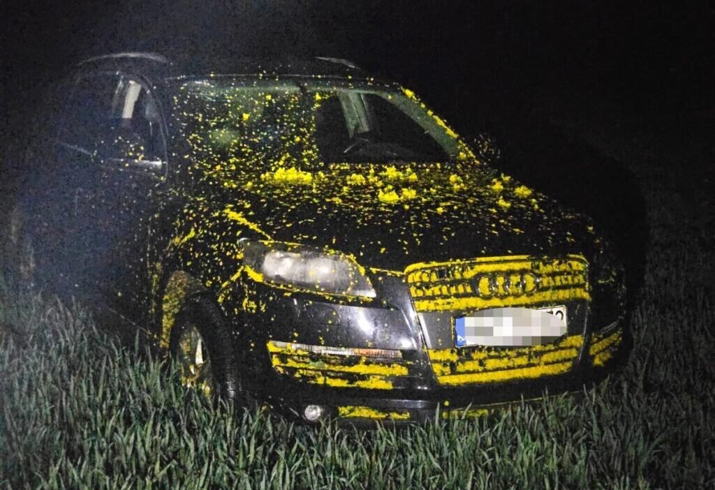 Otomobilin calindigi iddiasi islenen suclari ortbas etme girisimi cikti 70972