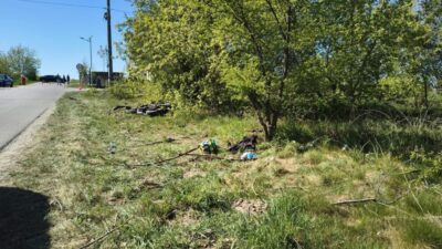 P ock bolgesi nde motosikletli ve otomobil carpisti surucu hayati tehlikede 67791