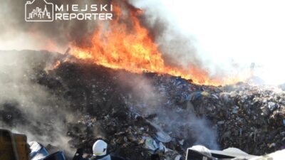 Polonya da plastik atik depolama alaninda buyuk yangin 67794