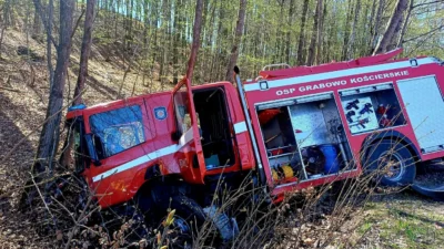 Pomorskie'de trajik kaza: 22 yaşındaki sürücü i̇tfaiye aracına çarptı 3 Pomorskie de trajik kaza 22 yasindaki surucu i tfaiye aracina carpti 68046