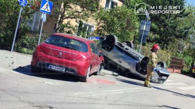 Sulej wk ta trafik kazasi bir arac takla atti bir yarali 67896