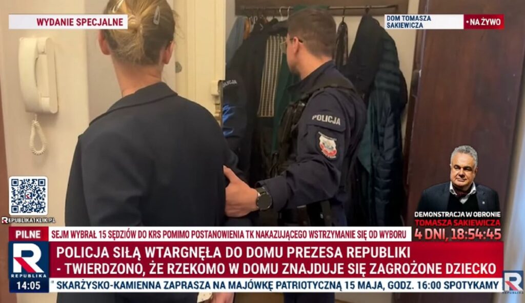 tv republika da i hbar krizi ve polis mudahaleleri 70015