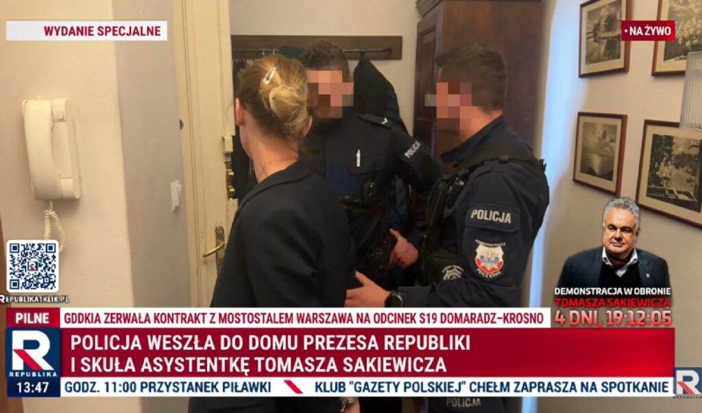 tv republika yoneticilerine yonelik i hbarlar ve polisin mudahalesi tartisma yaratti 69932