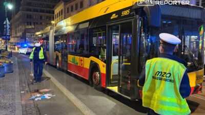 Varsova da belediye otobusunun carptigi kadin agir yaralandi 72522