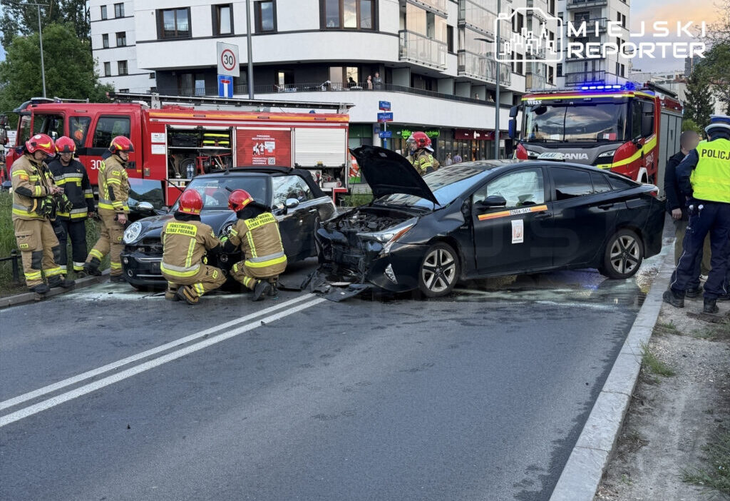 Varsova da trafik kazasi bir yarali 70081