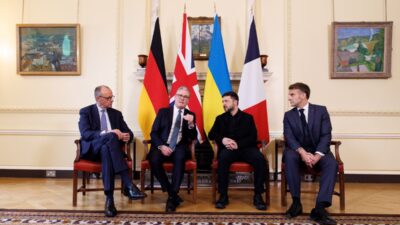 Emmanuel macron londra da alman ve i ngiliz hukumet baskanlariyla ukrayna gundemiyle bir araya geliyor 74679