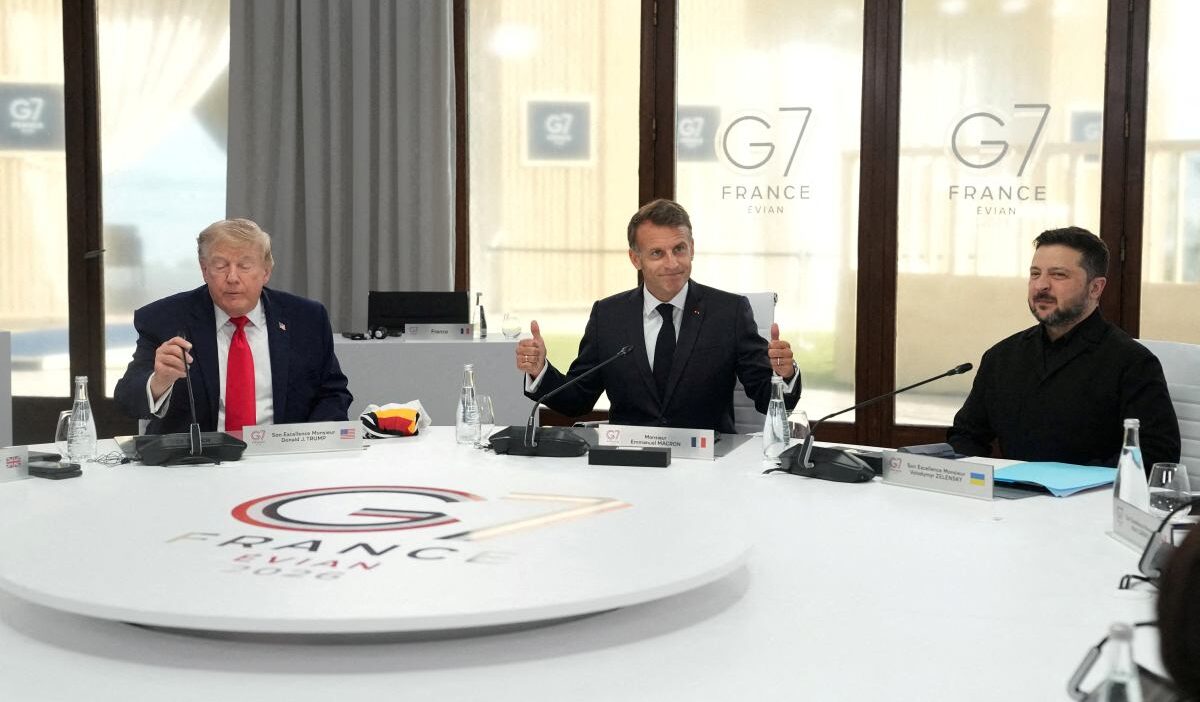G7 zirvesi nde ukrayna gundemi trump ve zelenski arasinda diplomatik temas 77615