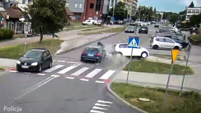 Gorz w wielkopolski de alkollu ve uyusturucu madde yuklu aracla kaza yapip kacmaya calistilar 78180