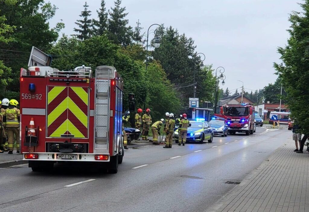 Konstancin jeziorna da alkollu surucunun tehlikeli kazasi 74537