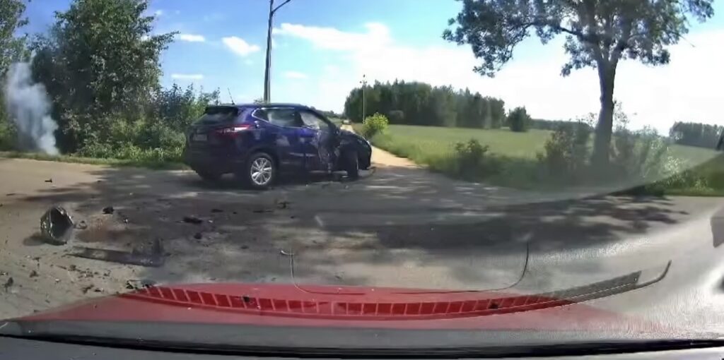 Polonya da trafik kazasi motosikletli hayatini kaybetti 75514
