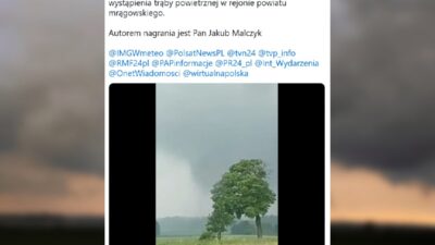 Polonya nin kuzeydogusunda hortum meydana geldi hafta sonu hava durumu tahmini 74736