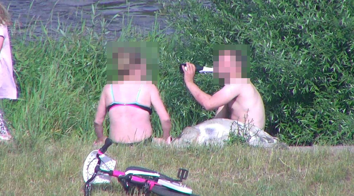 Poznan da alkollu surucu dehseti cocugunu aracta birakip kacmaya calisti 74549