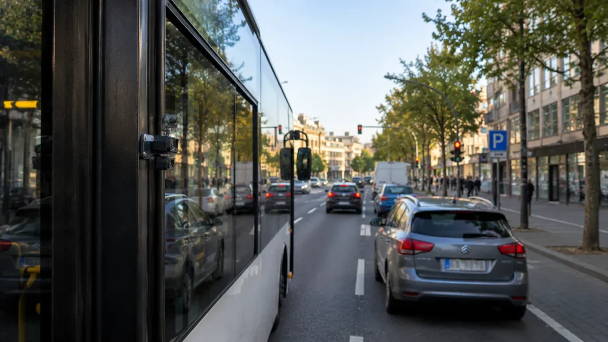 Toplu tasima araclarina yerlestirilen kameralarla trafik denetimi donemi 77999