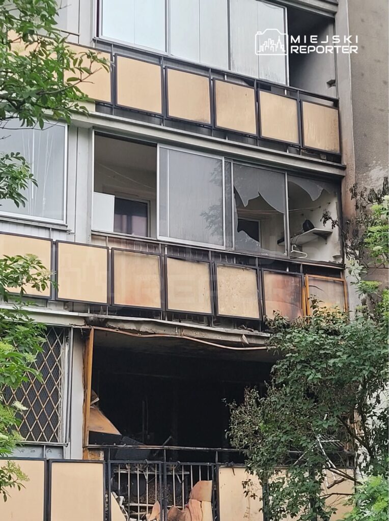 Varsova mokot w da apartman yangini bir yarali 75680